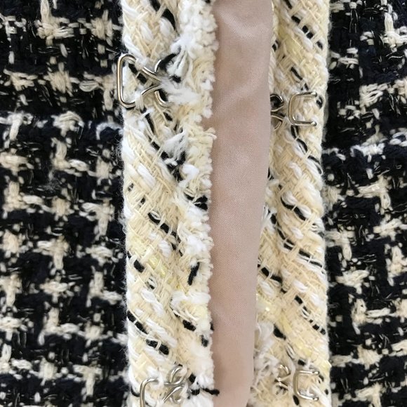 Rebecca Taylor Graphic Tweed Plaid Jacket NWOT - Picture 8 of 8